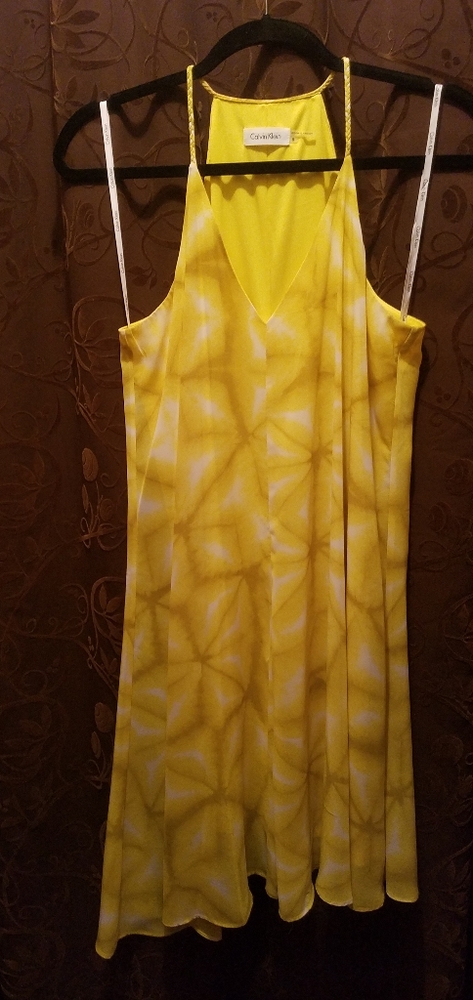 Calvin Klein Sleevless  V-Neck Dress